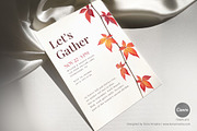 Fall Event Invite Canva Temp - 22, a Marketing Template by BloomToLife By Dona (Thumbnail 3 of 5)