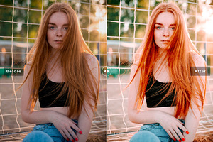 Vivid Auburn Pro Lightroom Presets