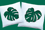 Green MONSTERA Leaves, an Illustration by Tanya Akhmett (Thumbnail 5 of 8)