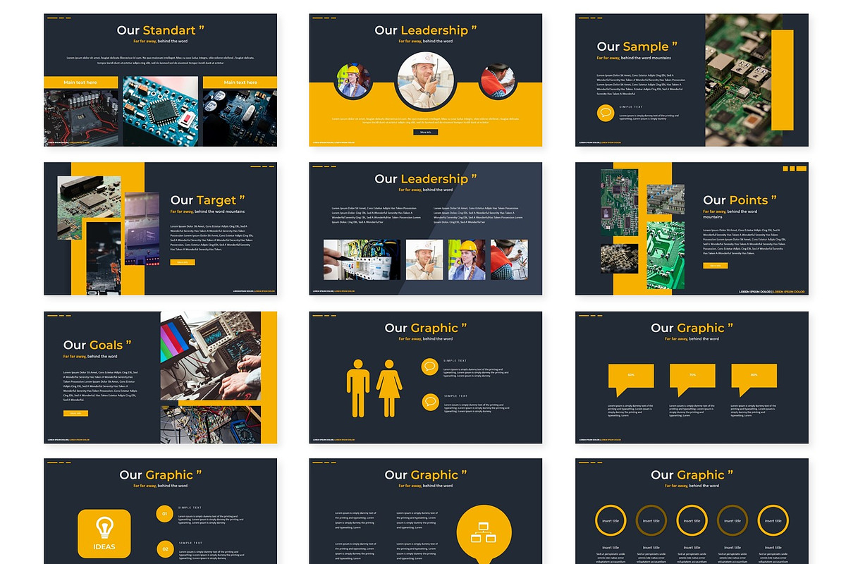 Tronic - Powerpoint Template, a Presentation Template by AQR Studio