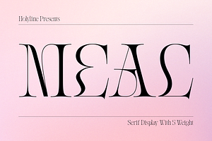 Meal - Serif Display Family
