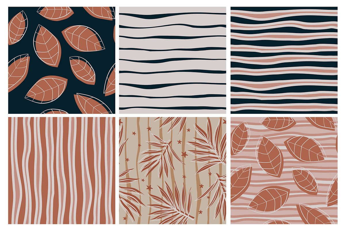 Earthy Ethno - Seamless Patterns, a Pattern Graphic by ilonitta (Photo 9 of 12)