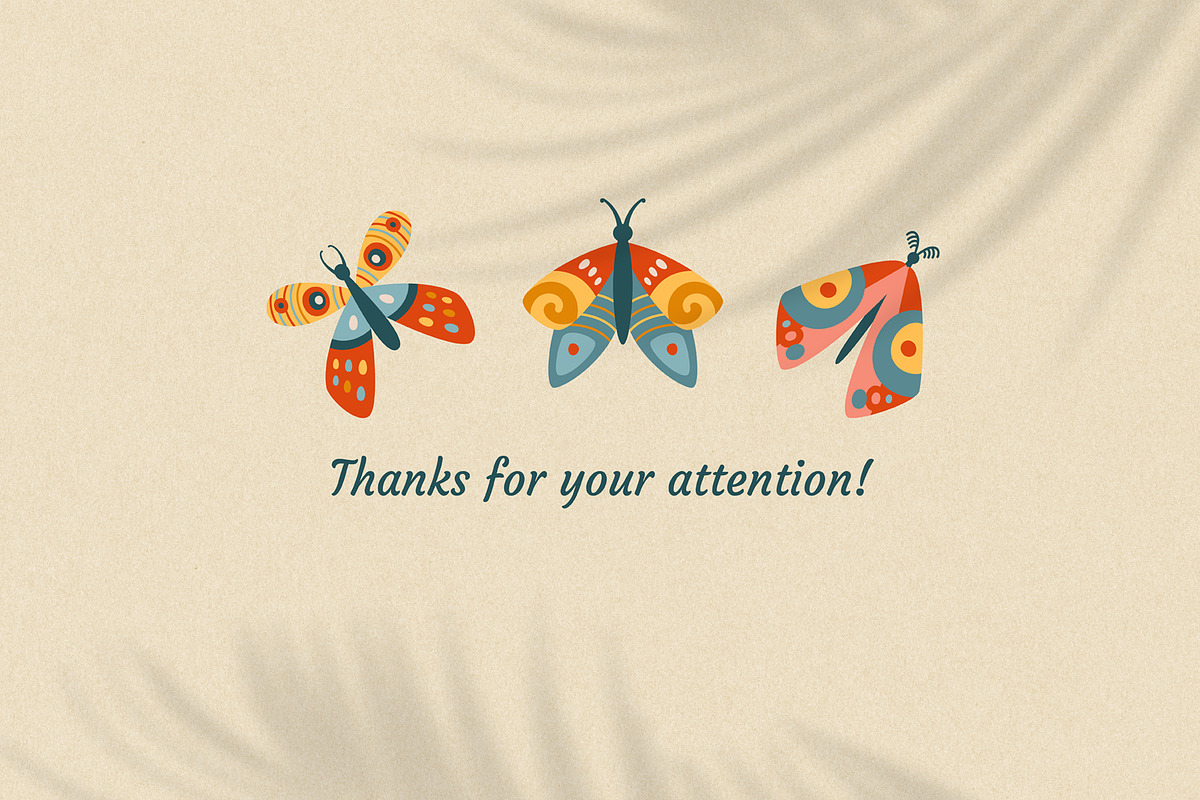 Boho butterfly Fantasy bohemian moth, an Animal Illustration by Neliakott ♥ (Photo 9 of 9)