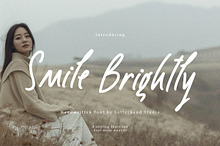 Smile Brightly Handwritten