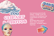 80s Retro Aesthetic Collage Elements, a Graphic by foxsong (Thumbnail 3 of 7)