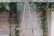 Acrylic Wedding Sign Mockup on Easel, a Product Mockup by TatiMockup (Thumbnail 2 of 4)