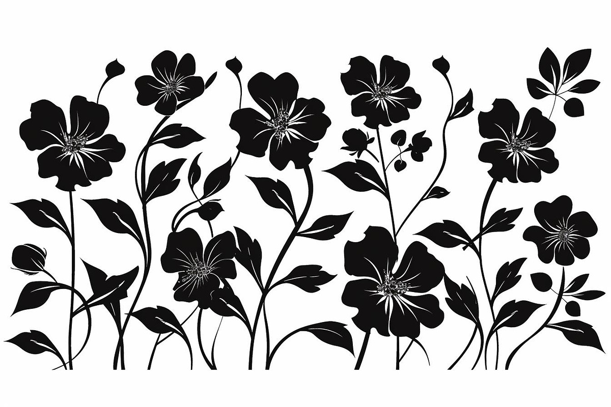 Floral Border & Frame Laser Cut Bund, an Object Graphic by jahid234 (Photo 8 of 11)