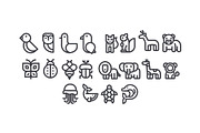 Animal Icon Pack | 10 Bonus Pattern, an Outline Icon by MikeHill (Thumbnail 3 of 5)