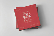 32 Pizza Box Mockup, a Packaging Mockup by DesignRushMarket (Thumbnail 1 of 2)