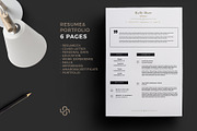 Gamma Resume Template, a Resume Template by Nina Shaw (Thumbnail 2 of 7)