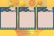 Meal & Grocery Planner Templates, a Stationery Template by Yiru Chen Studio (Thumbnail 4 of 6)