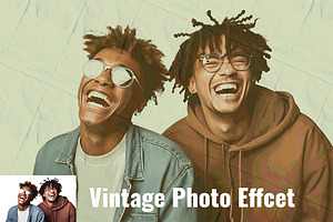 Vintage Photo Effect, an Action Add-On by X-Type