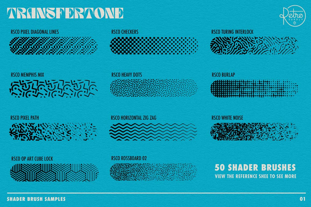 TransferTone | Affinity Brushes, a Brush Add-On by RetroSupply Co. (Photo 8 of 8)