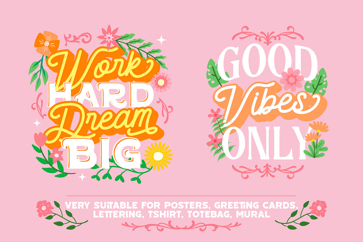 The Beautiful Lettering Collection, a Script Font by Vintage Division (Photo 5 of 25)