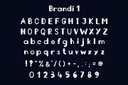 Brandi font, a Script Font by Graphic patterns (Thumbnail 2 of 8)