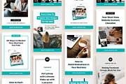 Pinterest Templates - Canva & PSD, a Social Media Template by Anchor ‹A› Digital Design (Thumbnail 2 of 3)