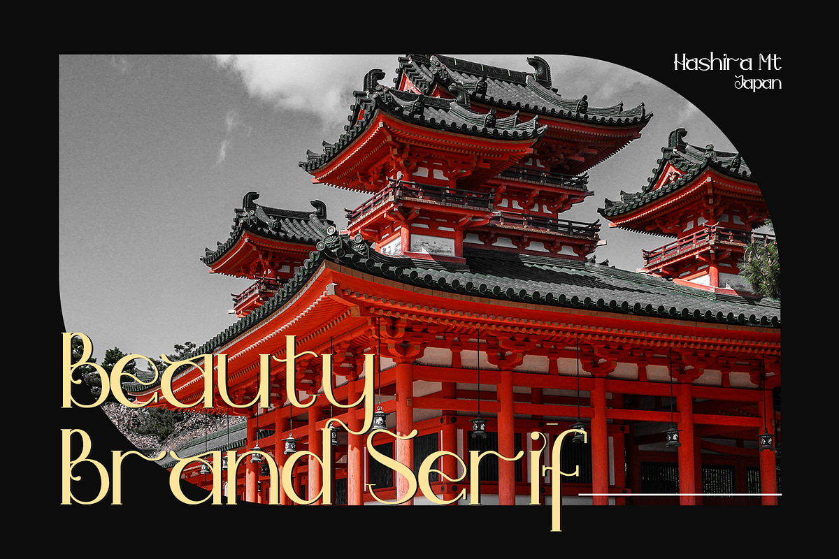 Hashira Mt, a Serif Font by Motiontail Studio (Photo 4 of 8)