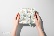 Hibiscus Line Drawing Floral Pattern, a Pattern Graphic by Rose Design (Thumbnail 9 of 12)