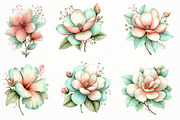 Whimsical spring Flower clipart, an Illustration by Designworld (Thumbnail 2 of 8)