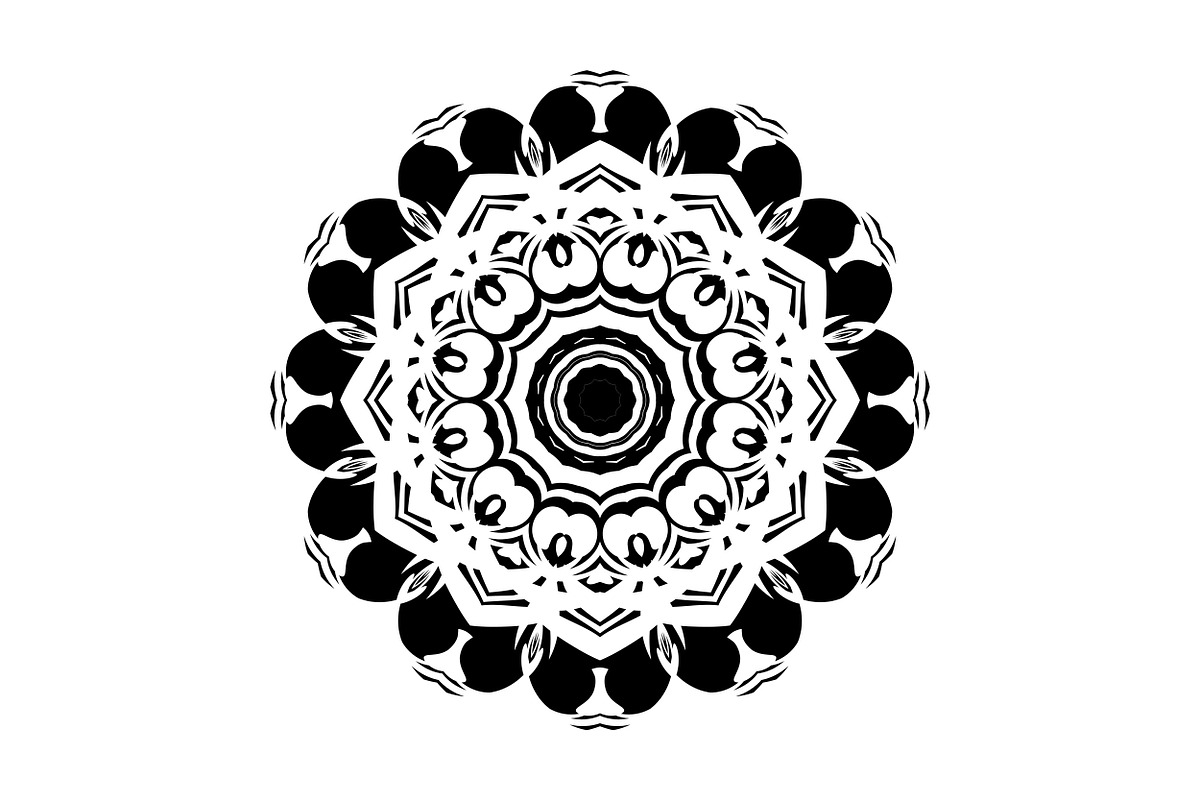 High Quality Mandala Clipart Bundle, a Decorative Illustration by NJ Himel (Photo 32 of 103)