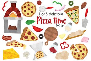 Pizza Clipart