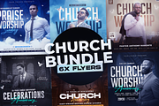 6-Church Flyer Bundle, a Flyer Template by FLYERHIVE (Thumbnail 1 of 7)