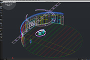 Virtual TV Studio News Set 27, an Architecture 3D Model by akerStudio (Thumbnail 15 of 49)