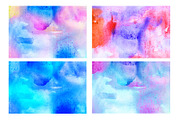 40 dreamy watercolor backgrounds, a Texture Graphic by Anttoniu (Thumbnail 4 of 5)
