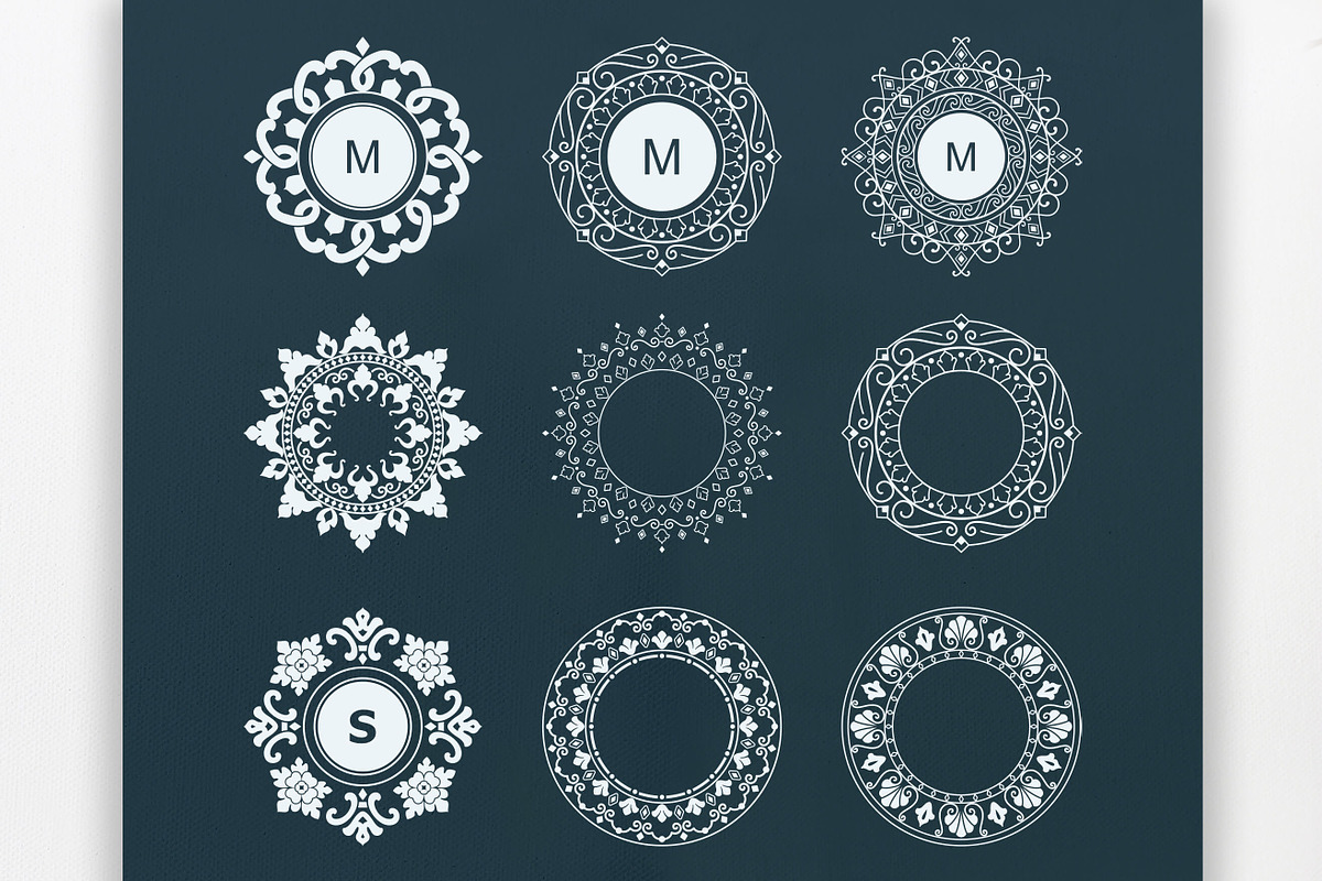 Decorative Ornaments Mandalas, an Object Graphic by Solana (Photo 6 of 8)