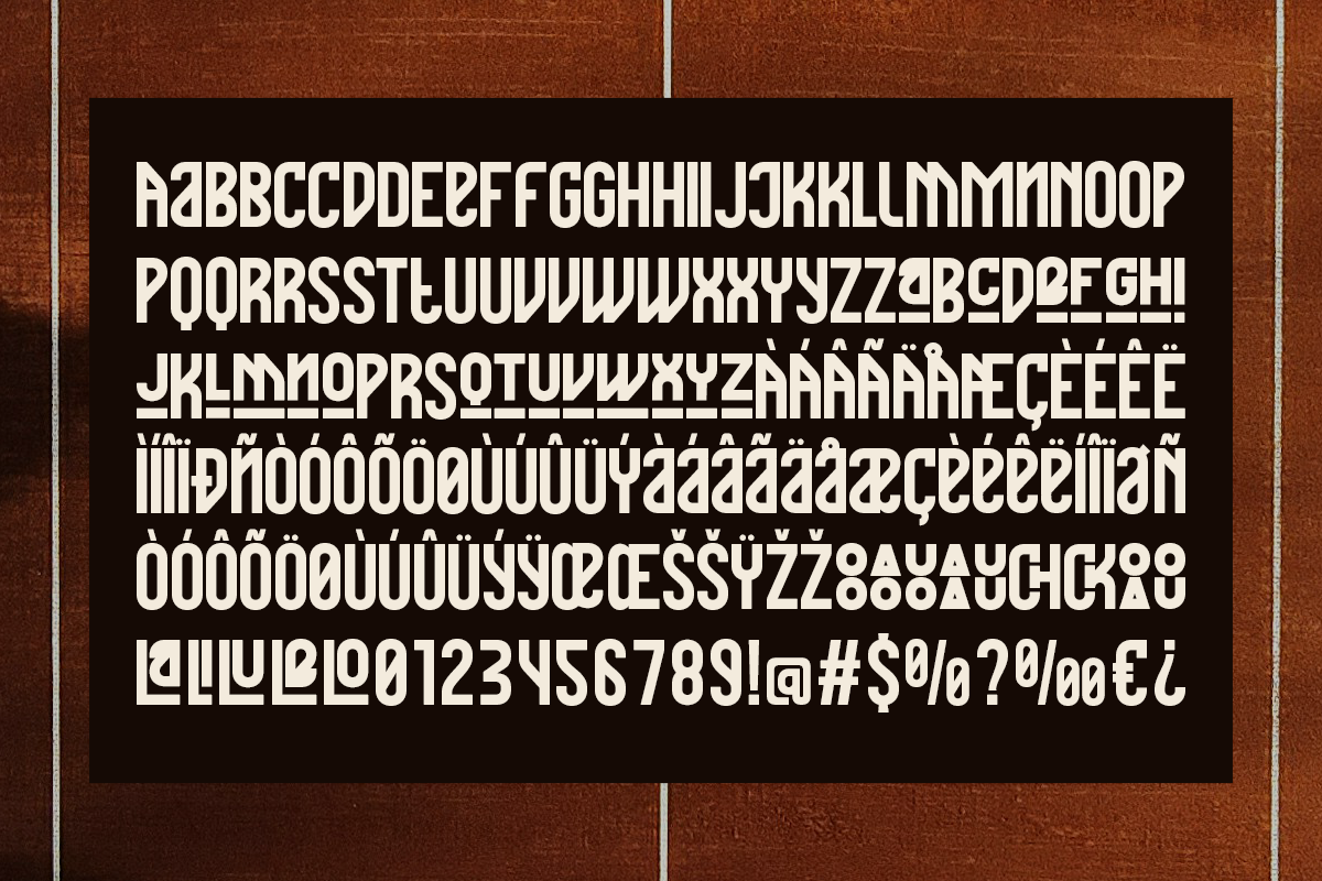 Black Roane - Condensed Sport Font, a Sans Serif Font by Pandeka Studio (Photo 9 of 9)