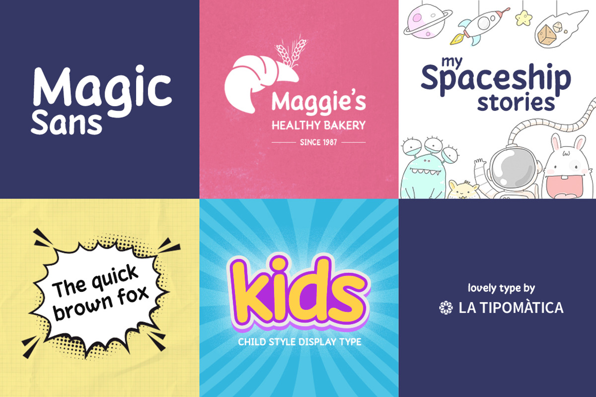 Magic Sans, a Sans Serif Font by La Tipomàtica (Photo 8 of 8)