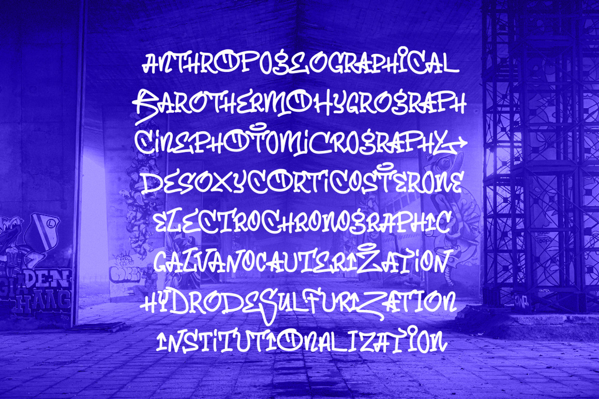 O Bang - Urban graffiti font, a Handwritten Font by Type Tale (Photo 12 of 12)