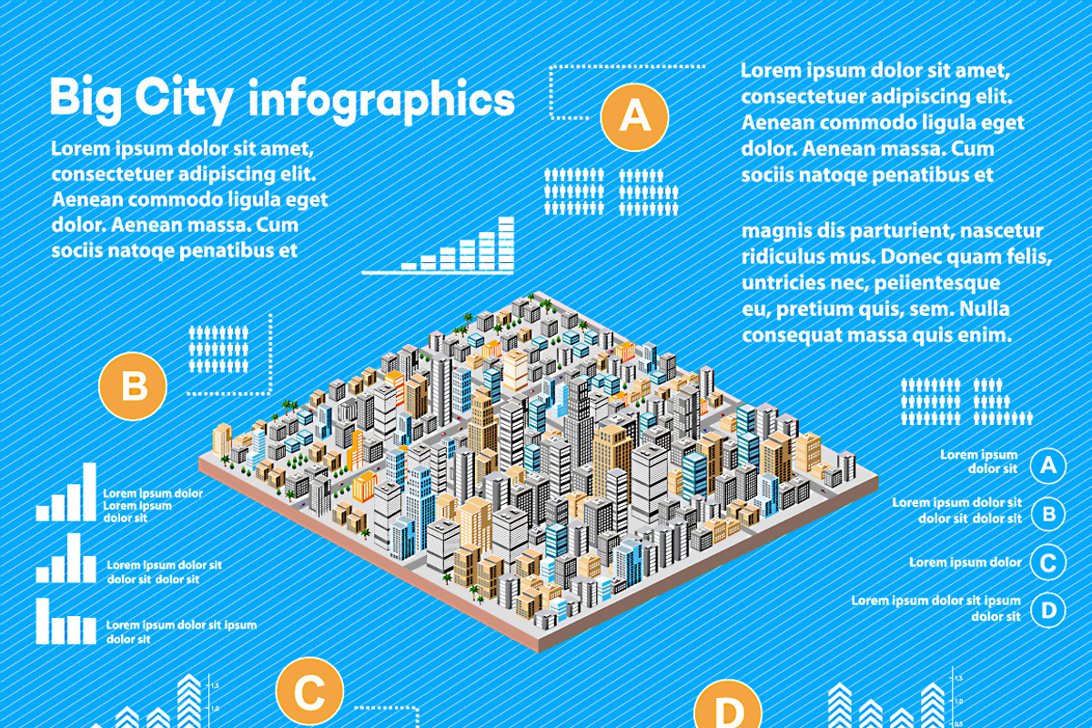 City infographics, a Work Illustration by AlexZeL (Photo 1 of 4)