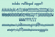 Jamberry Font, a Sans Serif Font by Kellie Jayne Studio (Thumbnail 9 of 10)