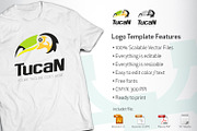 Tucan logo, a Branding & Logo Template by vectorlogos89 (Thumbnail 2 of 2)