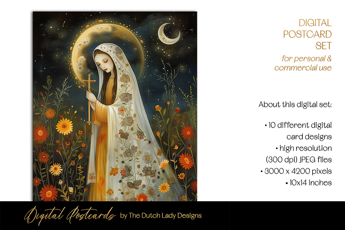 The Virgin Mary Postcards & Art Prints