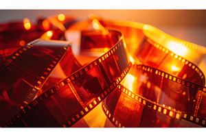 Close-up of orange-tinted vintage, an Arts & Entertainment Photo by Igor Tichonow
