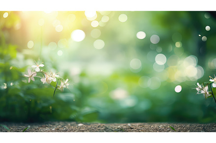 background green bokeh soft garden, a Nature Photo by pikepicture