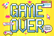Ohpixel - Pixel Display Font, a Sans Serif Font by Artisan Themes (Thumbnail 11 of 11)