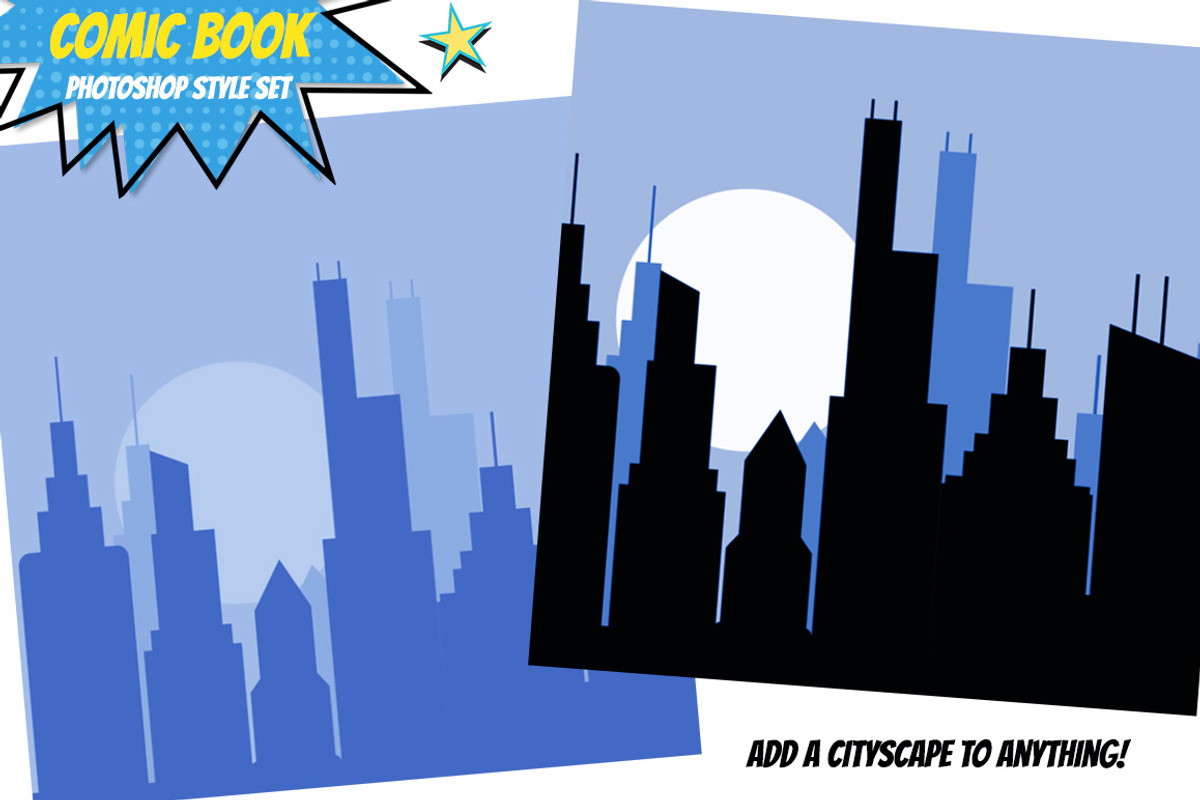 Comic Book Layer Styles +Bonus preview 2