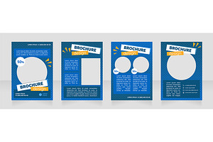 Exclusive Discounts Blank Brochure