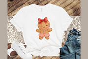 Cute Christmas Png Girly Gingerbread, an Illustration by Sublimation Artist (Thumbnail 5 of 9)