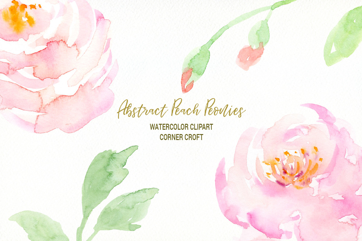 Peach Peony Illustration, an Illustration by Corner Croft (Photo 4 of 4)