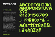 Metrock, a Sans Serif Font by Ditatype (Thumbnail 7 of 11)