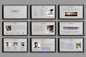 Notebook PowerPoint Template