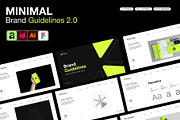 Modern Brand Guidelines Presentation, a Branding & Logo Template by Templeste (Thumbnail 1 of 6)