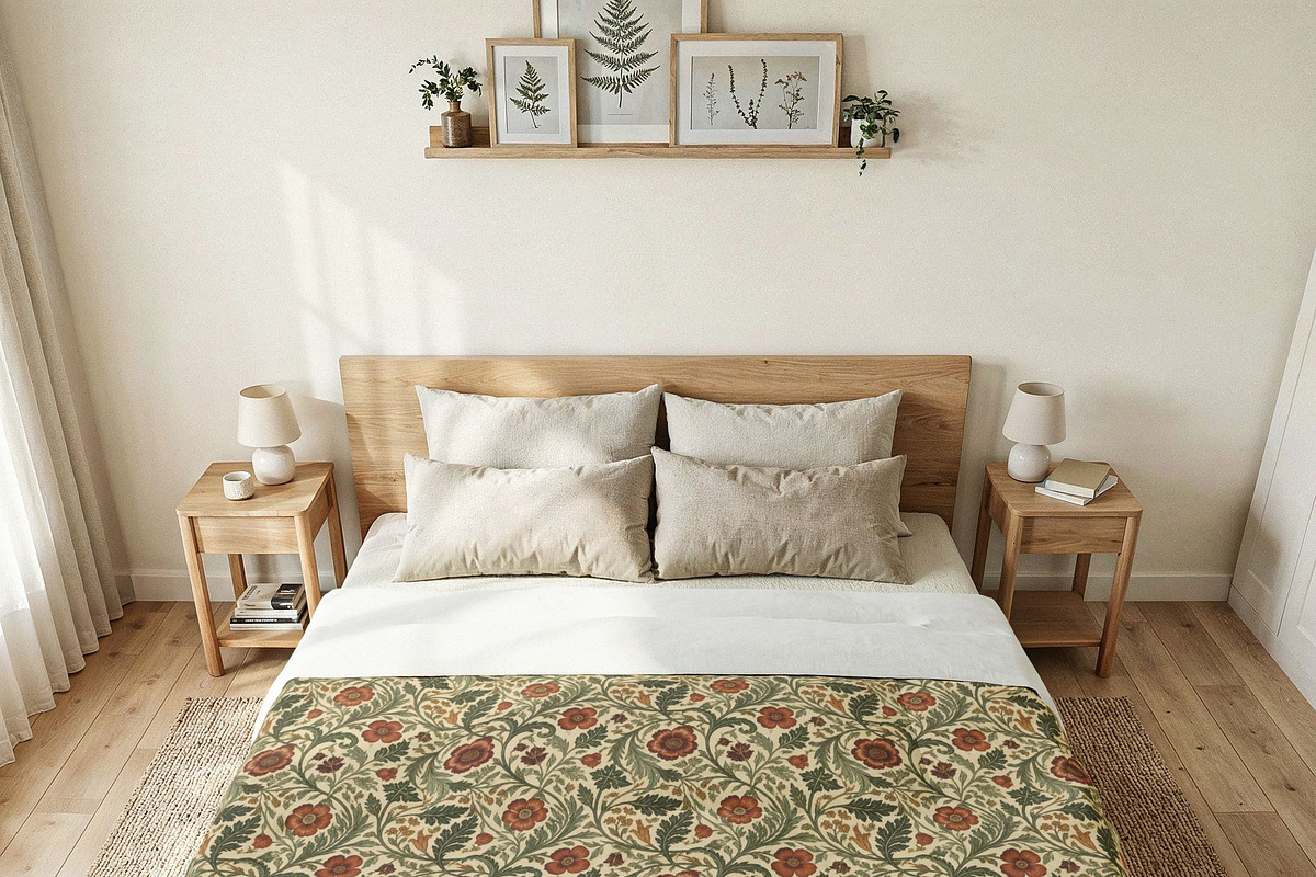 William Morris Inspired Pattern Bund, a Pattern Graphic by elfy creative (Photo 5 of 11)