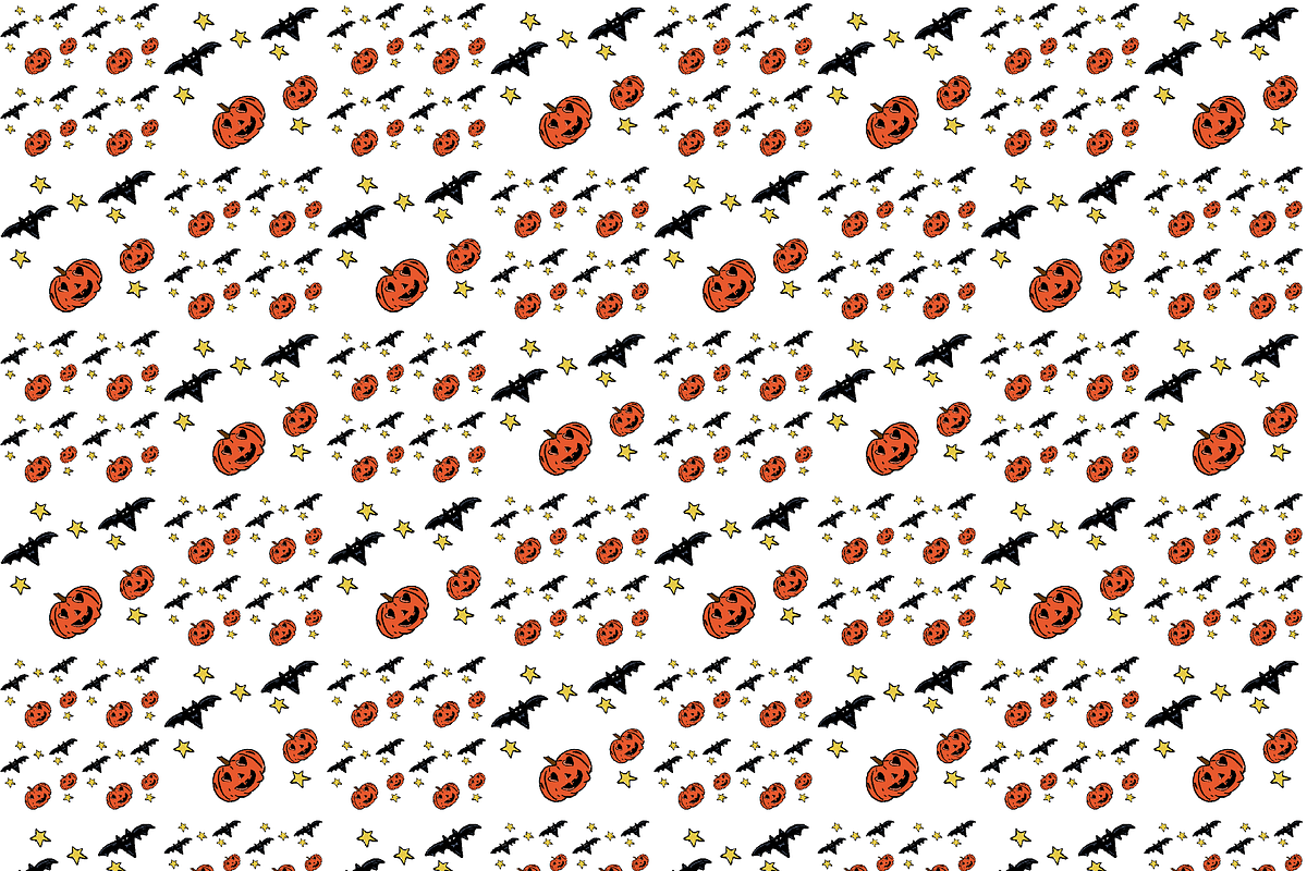 Bats and heart eye pumpkins, a Seasonal Illustration by Kink Ink Designs (Photo 1 of 2)