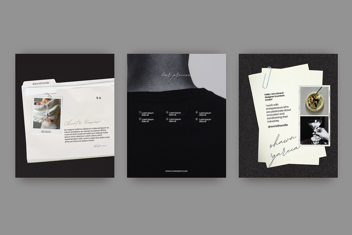 Aesthetic social media Kit, a Social Media Template by My Template Studio (Photo 2 of 20)