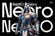 Nebro – Sans Serif Font, a Sans Serif Font by kangfont Studio (Thumbnail 4 of 10)